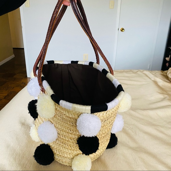 Sœur du Maroc Marrakech Bloomingdale’s straw tote bag (largest size) - Picture 7 of 7